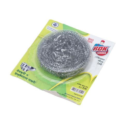 Rok Dishwashing Big Steel Scourer 1 Piece