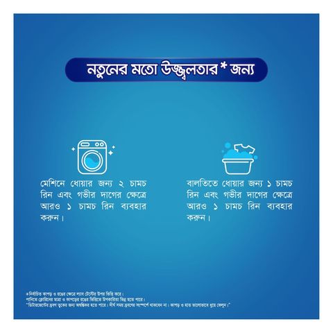 Buy Rin Advanced Synthetic Laundry Detergent Powder 1kg & Get Free Rin Liquid 200ml
