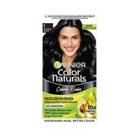 Garnier Color Natural 1 Black 70ml+60g