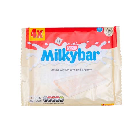Nestle Milkybar Chocolate 4x25g 100g