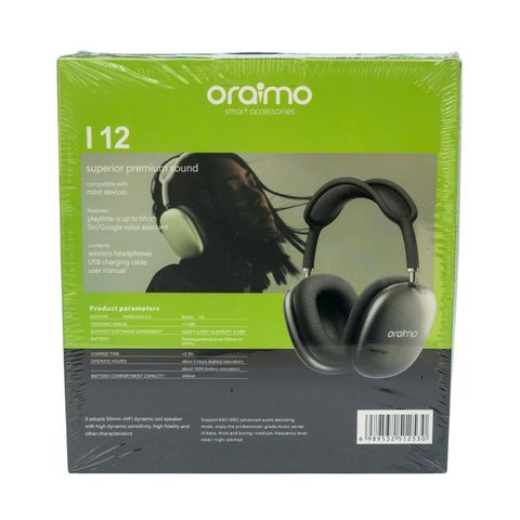 Oraimo I12 Wireless Headphone Assorted 1 Piece