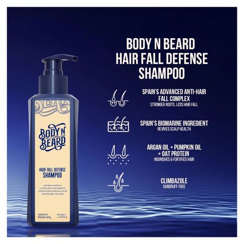 Body N Beard Hair Fall Def Shampoo 200ml