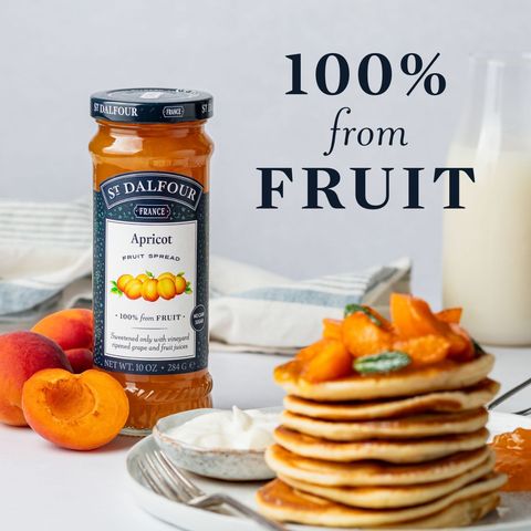 St Dalfour Apricot Fruit Spread 284g