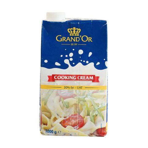 Grand'or Cooking Cream With Screw Cap 20% Fat 1000g