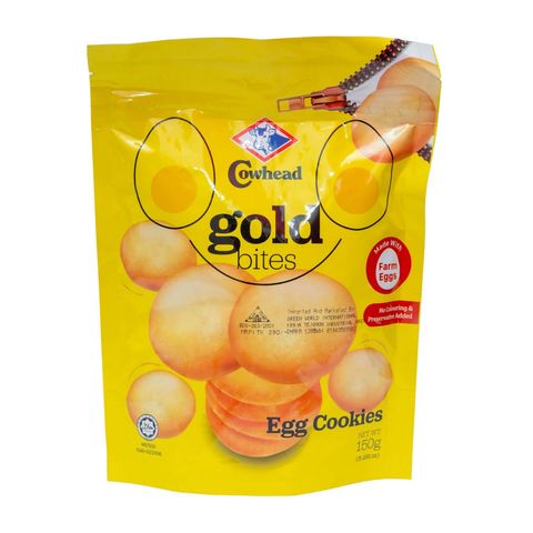 Cowhead Gold Bites Eggs Cookies 150g