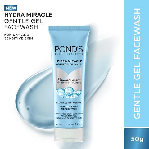 Pond's Hydra Miracle Gentle Gel Face Wash 50g