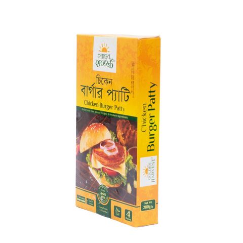 Golden Harvest Chicken Burger Patty (4 Pieces) 200g