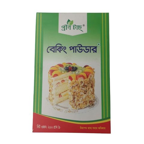 Green Touch Baking Powder Box 200 g