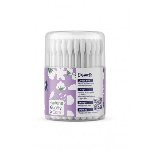 Fay Cosmetic Cotton Buds Can 100 Pieces