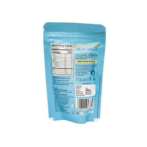 Vishnu Delight Classic Salted Cashews Nuts 80g