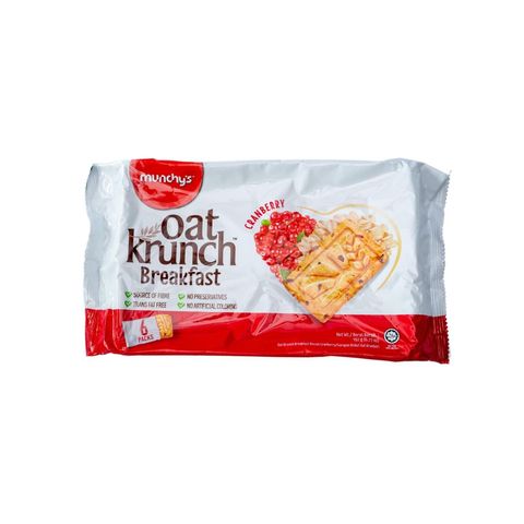 Munchy's Oat Krunch Biscuits Cranberry 192g