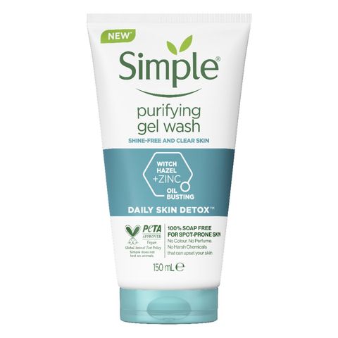 Simple Purifying Facial Wash Gel UK 150ml
