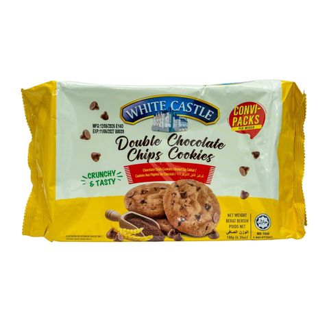 White Castle Double Chocolate Chips Cookies 180g