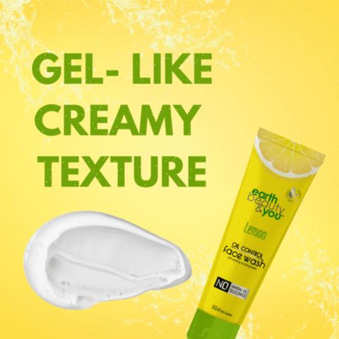 Earth Beauty & You Face Wash Lemon Oil Control 100ml