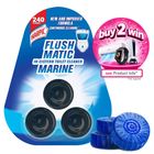 Harpic Flushmatic Marine In Cistern Toilet Cleaner Blocks (50g x 3)