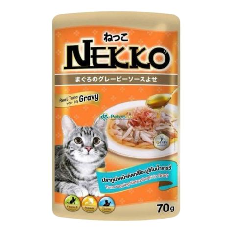 Nekko Cat Food Tuna Topping Katsuobushi 70g