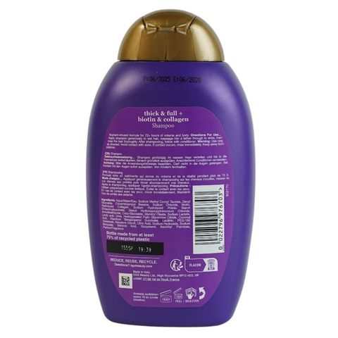 Ogx Biotin & Collagen Shampoo 385ml