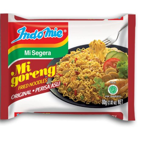 Indomie Mi Goreng Fried Noodles Original Perisa Asli 80g