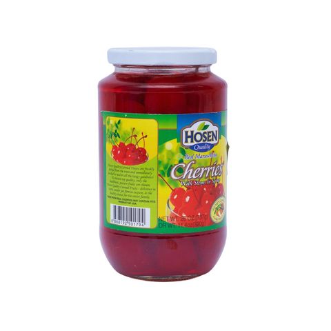 Hosen Red Maraschino Cherries 737g