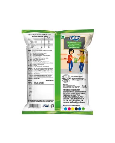 Kurkure Cream & Onion Chips 31g