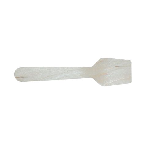 Pisces Biodegradable Dessert Spoon - Square Head (95 mm) Set of 6 Pieces