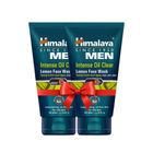 (Buy 1 & Get 1 Free) Himalaya Men Intense Oil Clear Lemon Face Wash 100ml