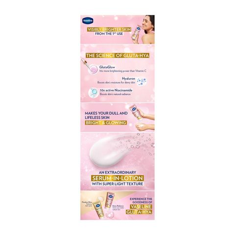 Vaseline Gluta Hya Dewy Radiance Serum in Lotion 70ml