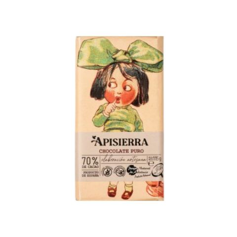 Apisierra Chocolate Puro Bar Pure Chocolate (Assorted) 115g