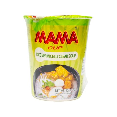 Mama Instant Rice Vermicelli Clear Soup Flavor Cup 50g