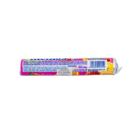 Mentos Mentos Fruit Buah 29g