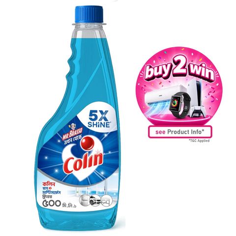 Colin Glass & Surface Cleaner Liquid Refill 500ml