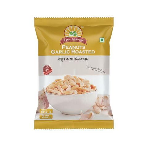 Royal Gardens Garlic Roasted Peanuts 50g
