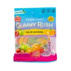 Gummy Rush Neon Worms Chews Packet 90g