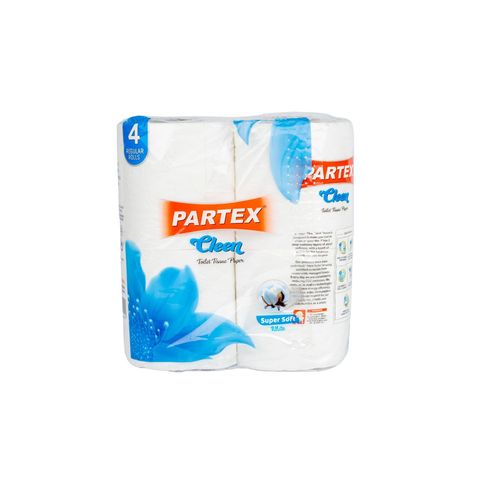 Partex Cleen Toilet Tissue Combo 4 Pieces