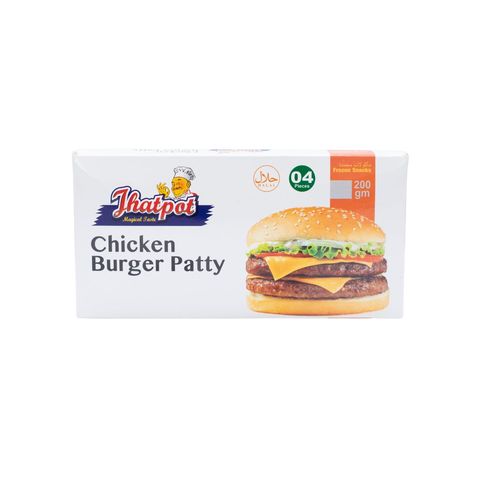 Jhatpot Chicken Burger Patty 200g