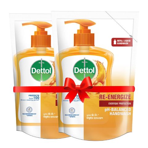 Dettol Handwash Reenergize Refill Combo 170ml