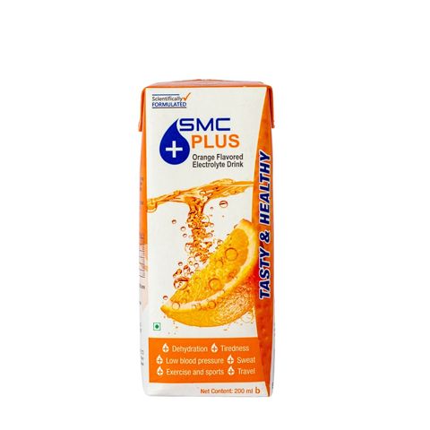 SMC Plus Electrolyte Drinks Orange 200ml