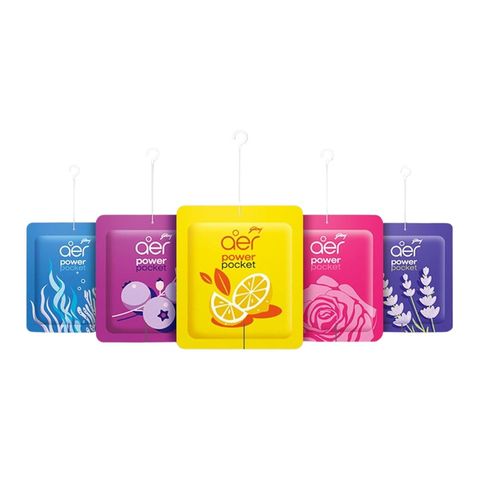 Aer Power Pocket Bathroom Freshener Rose Fresh Blossom 2 Pack 10g