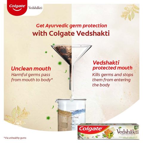 Colgate Swarna Vedshakti Toothpaste 200g