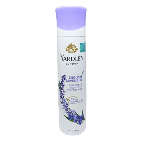 Yardley Body Spray Eng Lav 150ml