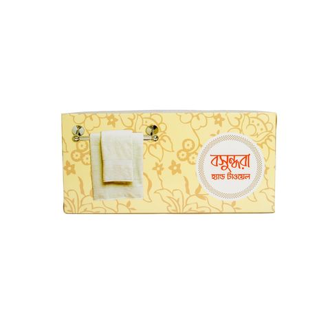 Bashundhara Hand Towel Box 1 Ply (Assorted) 250 Pieces 