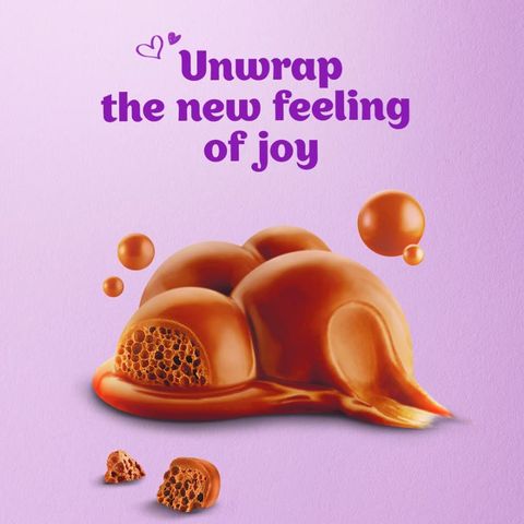 Cadbury Dairy Milk Silk Bubbly Chocolate 112g