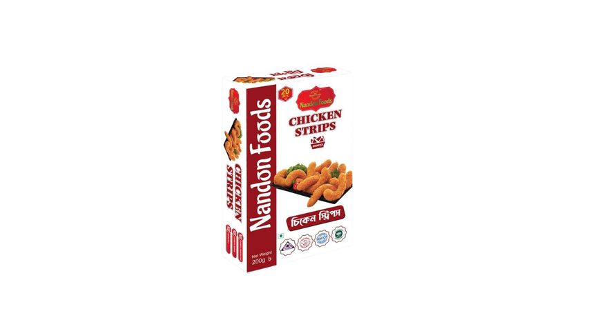 Nandon Foods Chicken Strips 20 Pieces 200g