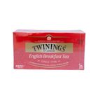 Twinings English Breakfast Black Tea 25 Sachet 50g
