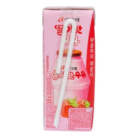 Binggrae Strawberry Flavored Milk Drink 200ml