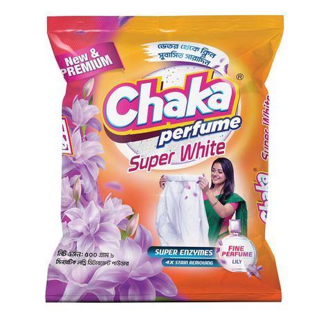 Chaka Perfume Super White Premium Detergent Powder 500 g