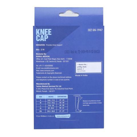 Romsons Functional Knee Support GS 1965 XL 1 Piece