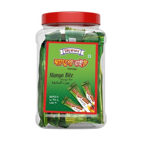 Kishwan Mango Bite 30 Pieces Jar 210g