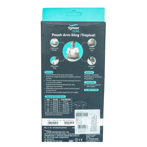 Tynor Pouch Arm Sling C 01 L 1 Piece