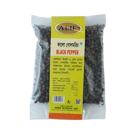 Alif Black Pepper (Kalogolmorich) 100g